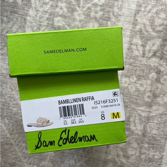 Sam Edelman Raffia Sandals - Picture 2 of 5